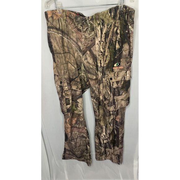Mens XL 40/42‎ Mossy Oak Camo Cargo Hunting Pants With Pockets  Outdoors - Picture 1 of 7